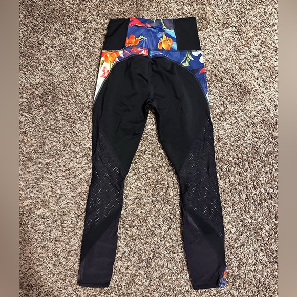 Athleta Leggings High Rise Tropical SIZE S - Picture 5 of 5